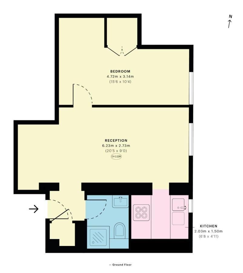 Modern 1 Bedroom Apartment In Kensington London Ngoại thất bức ảnh
